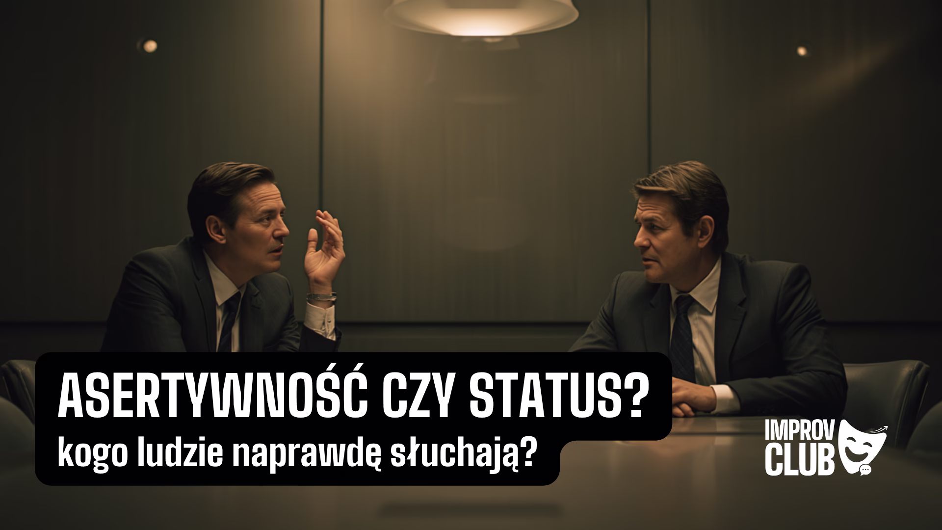 dwie osoby pokazujące ciałem asertywność i status